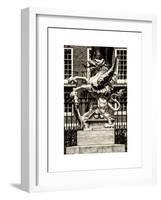 The Dragon Boundary Mark - City of London - UK - England - United Kingdom - Europe-Philippe Hugonnard-Framed Art Print