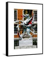 The Dragon Boundary Mark - City of London - UK - England - United Kingdom - Europe-Philippe Hugonnard-Framed Stretched Canvas