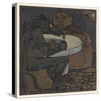 The Dragon Dines with the Devil's Grandmother-A Weisgerber-Stretched Canvas