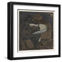 The Dragon Dines with the Devil's Grandmother-A Weisgerber-Framed Art Print