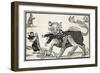 The Dragon of Wantley Seizes Another Victim-null-Framed Art Print