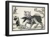 The Dragon of Wantley Seizes Another Victim-null-Framed Art Print