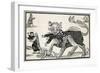 The Dragon of Wantley Seizes Another Victim-null-Framed Art Print