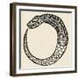 The Dragon Ouroboros, from La Magie Noire, France-null-Framed Giclee Print