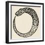 The Dragon Ouroboros, from La Magie Noire, France-null-Framed Giclee Print
