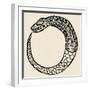 The Dragon Ouroboros, from La Magie Noire, France-null-Framed Giclee Print