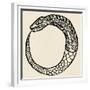 The Dragon Ouroboros, from La Magie Noire, France-null-Framed Giclee Print