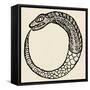 The Dragon Ouroboros, from La Magie Noire, France-null-Framed Stretched Canvas