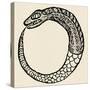 The Dragon Ouroboros, from La Magie Noire, France-null-Stretched Canvas