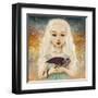 The Dragon Princess-Meluseena-Framed Art Print