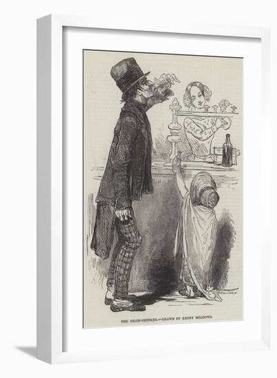 The Dram-Drinker-Joseph Kenny Meadows-Framed Giclee Print