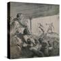 'The Drama', c.1860s,(1946)-Honore Daumier-Stretched Canvas