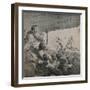 'The Drama', c.1860s,(1946)-Honore Daumier-Framed Giclee Print