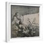 'The Drama', c.1860s,(1946)-Honore Daumier-Framed Giclee Print