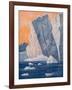 'The Dramatic Birth of a Giant Iceberg', 1935-Unknown-Framed Giclee Print