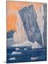 'The Dramatic Birth of a Giant Iceberg', 1935-Unknown-Mounted Giclee Print