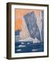 'The Dramatic Birth of a Giant Iceberg', 1935-Unknown-Framed Giclee Print