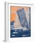 'The Dramatic Birth of a Giant Iceberg', 1935-Unknown-Framed Giclee Print