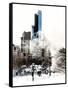 The Dramatic Midtown Manhattan Skyline along West 59th Street-Philippe Hugonnard-Framed Stretched Canvas