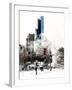 The Dramatic Midtown Manhattan Skyline along West 59th Street-Philippe Hugonnard-Framed Premium Photographic Print