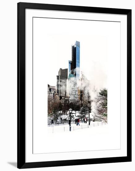 The Dramatic Midtown Manhattan Skyline along West 59th Street-Philippe Hugonnard-Framed Photographic Print
