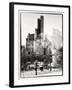 The Dramatic Midtown Manhattan Skyline along West 59th Street-Philippe Hugonnard-Framed Premium Photographic Print
