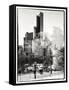 The Dramatic Midtown Manhattan Skyline along West 59th Street-Philippe Hugonnard-Framed Stretched Canvas