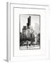 The Dramatic Midtown Manhattan Skyline along West 59th Street-Philippe Hugonnard-Framed Photographic Print