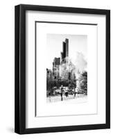 The Dramatic Midtown Manhattan Skyline along West 59th Street-Philippe Hugonnard-Framed Art Print