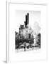 The Dramatic Midtown Manhattan Skyline along West 59th Street-Philippe Hugonnard-Framed Art Print