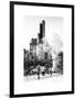 The Dramatic Midtown Manhattan Skyline along West 59th Street-Philippe Hugonnard-Framed Art Print