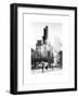 The Dramatic Midtown Manhattan Skyline along West 59th Street-Philippe Hugonnard-Framed Art Print