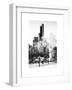 The Dramatic Midtown Manhattan Skyline along West 59th Street-Philippe Hugonnard-Framed Art Print