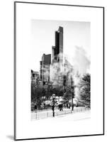 The Dramatic Midtown Manhattan Skyline along West 59th Street-Philippe Hugonnard-Mounted Art Print