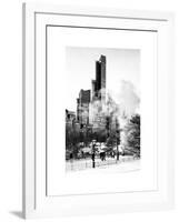 The Dramatic Midtown Manhattan Skyline along West 59th Street-Philippe Hugonnard-Framed Art Print