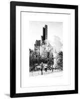 The Dramatic Midtown Manhattan Skyline along West 59th Street-Philippe Hugonnard-Framed Art Print