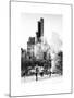 The Dramatic Midtown Manhattan Skyline along West 59th Street-Philippe Hugonnard-Mounted Art Print