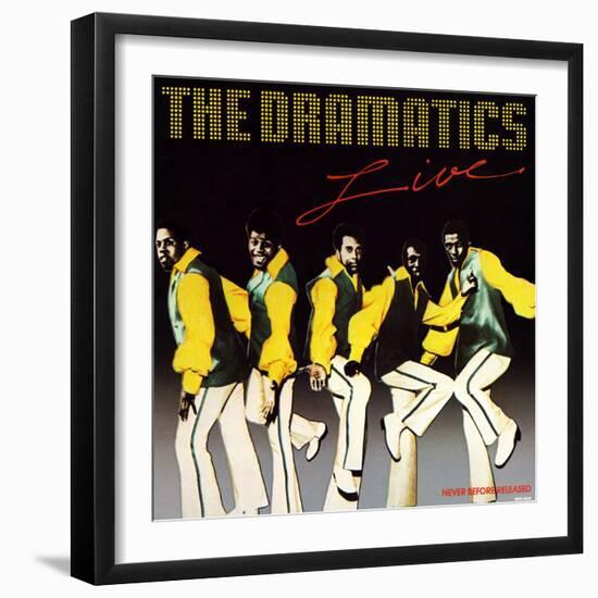The Dramatics - The Dramatics Live-null-Framed Art Print