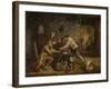 The Draught Players, 1844-Claude Lorraine-Framed Giclee Print