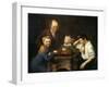 The Draughts Game, 1824-Pyotr Ivanovich Pnin-Framed Giclee Print