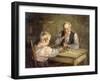 The Draughts Players-Robert Gemmell Hutchison-Framed Giclee Print