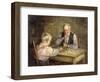 The Draughts Players-Robert Gemmell Hutchison-Framed Giclee Print