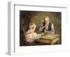 The Draughts Players-Robert Gemmell Hutchison-Framed Giclee Print