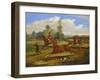 The Draw, 19th Century-Samuel Henry Alken-Framed Giclee Print