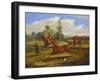 The Draw, 19th Century-Samuel Henry Alken-Framed Giclee Print