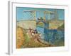 The Draw Bridge, Arles (Le Pont De Langlois), 1888-Vincent van Gogh-Framed Giclee Print