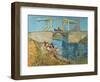 The Draw Bridge, Arles (Le Pont De Langlois), 1888-Vincent van Gogh-Framed Giclee Print