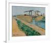 The Drawbridge at Arles-Vincent van Gogh-Framed Collectable Print