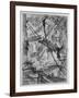 The Drawbridge, from the Series the Imaginary Prisons (Le Carceri D'Invenzion)-Giovanni Battista Piranesi-Framed Giclee Print