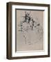 'The Drawing Lesson', c.1888-1890, (1946)-Berthe Morisot-Framed Premium Giclee Print